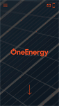 Mobile Screenshot of oneenergyrenewables.com